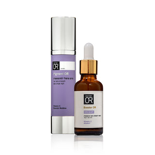 סרום טיפולי לפיגמנטציה + בוסטר להפחתת כתמי פיגמנטציה