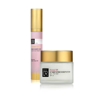 Renew OR קרם יום וסרום לצמצום קמטי הבעה ראשוניים