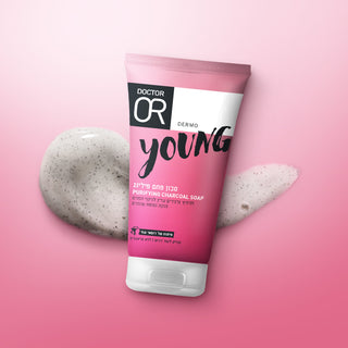 YOUNG | סבון פחם פילינג